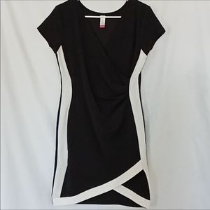 No boundaries black and white dress